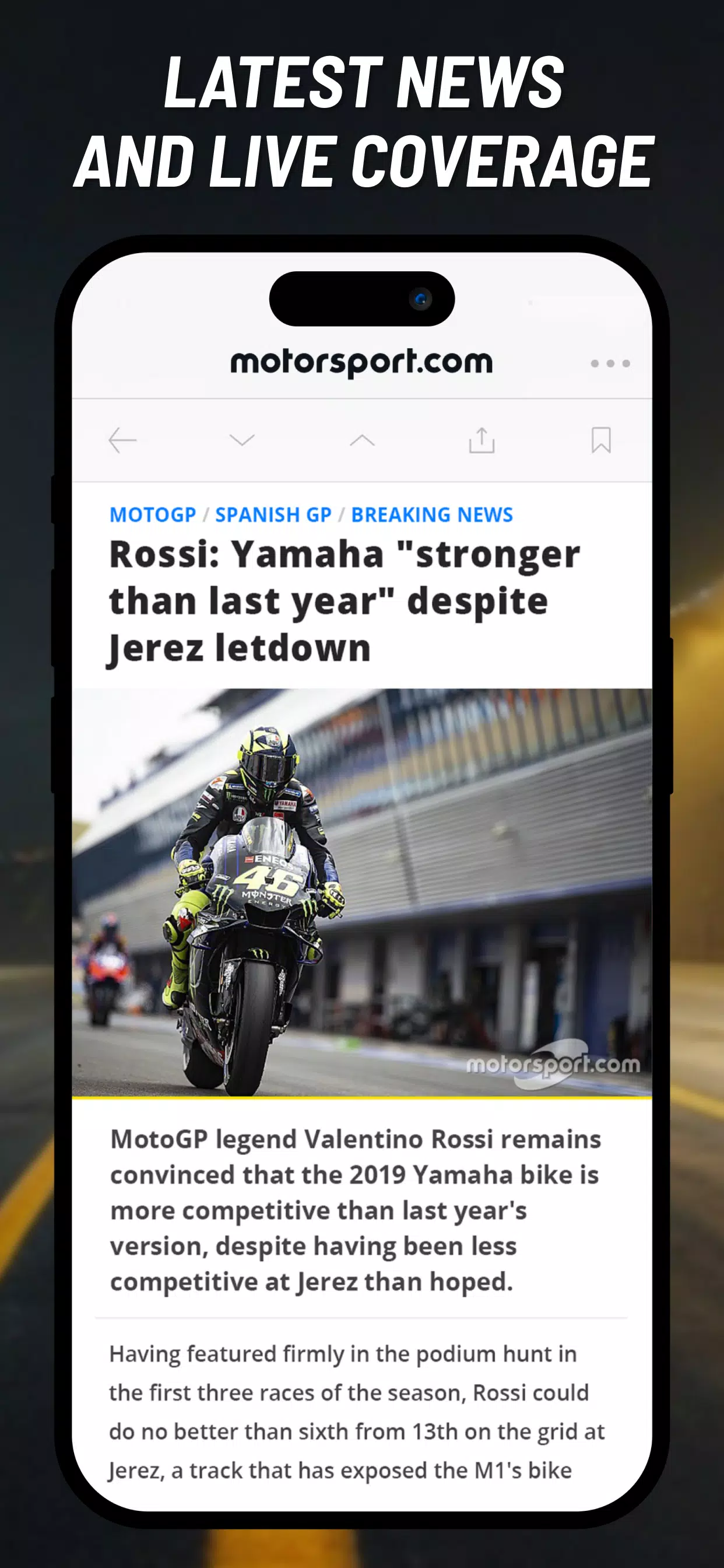 Motorsport.com স্ক্রিনশট 2