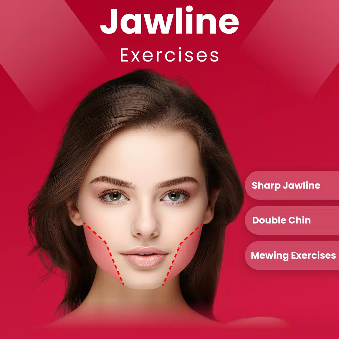 Jawline Exercises & Mewing ภาพหน้าจอ 0