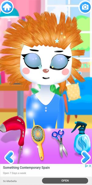 Hair salon: animals Screenshot 2