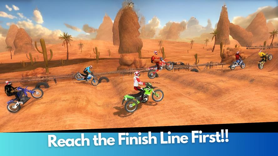 Dirt Bike Games- Motocross スクリーンショット 1