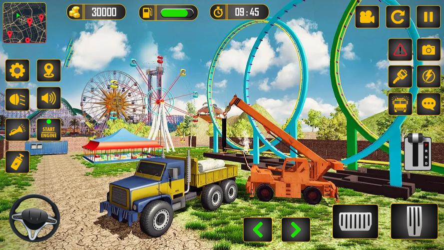 Roller Coaster Builder Game 스크린샷 2