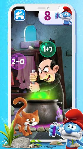 The Smurfs - Educational Games 螢幕截圖 1
