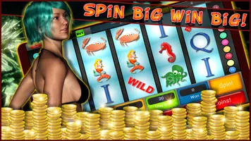 Slots Riches Mermaid Princess 螢幕截圖 0