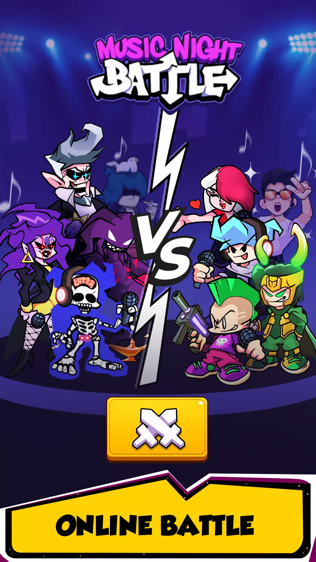Schermata Music Night Battle 1