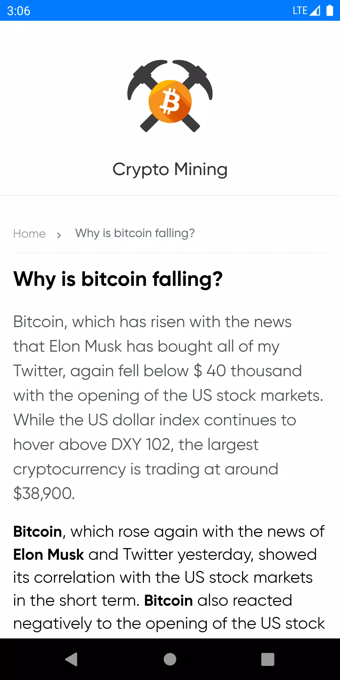 Crypto Mining ภาพหน้าจอ 1