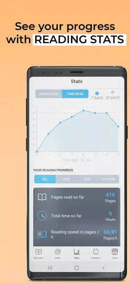 Bookly: Book & Reading Tracker Ekran Görüntüsü 1