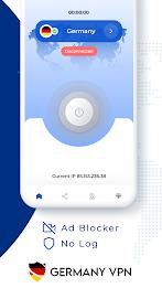 VPN Germany - Get Germany IP Screenshot 1