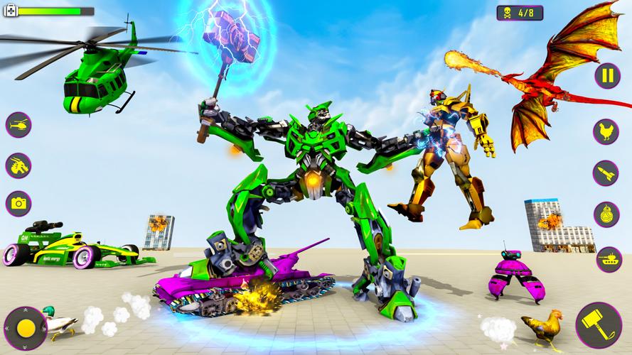 juego de robots Captura de pantalla 2