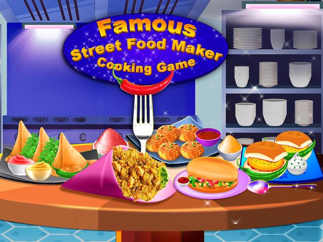Indian Street Food Cooking Fun应用截图第0张