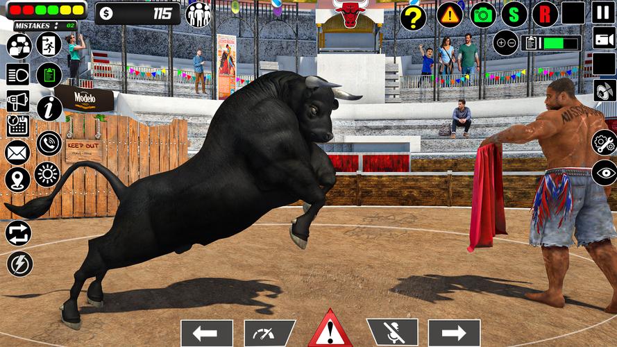 Wild Battle Craft: Bull Fight 스크린샷 0