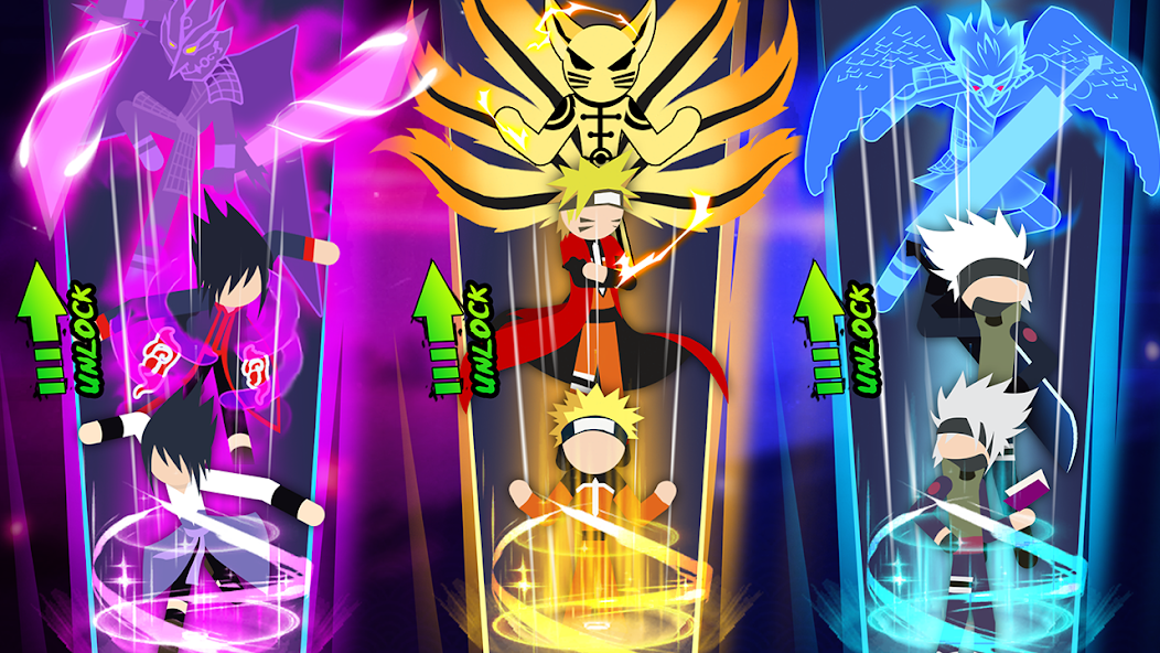 Stickman Ninja Fight 3v3 Mod スクリーンショット 3