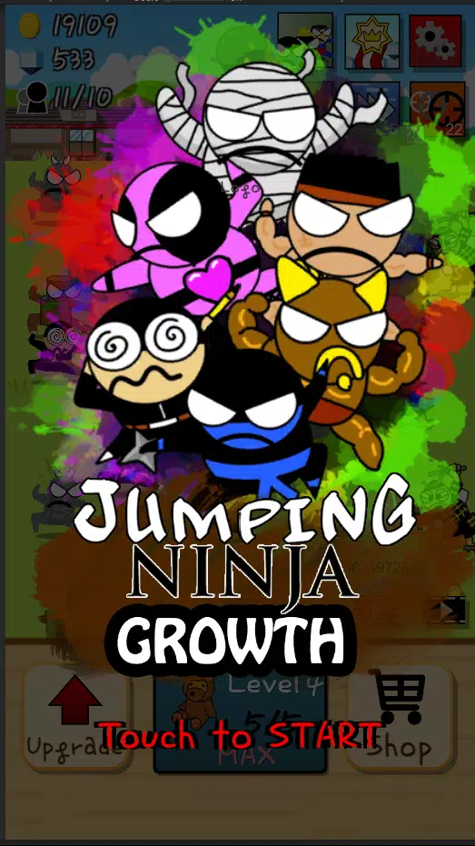 Ninja Growth - Brand new clicker game Mod Screenshot 2