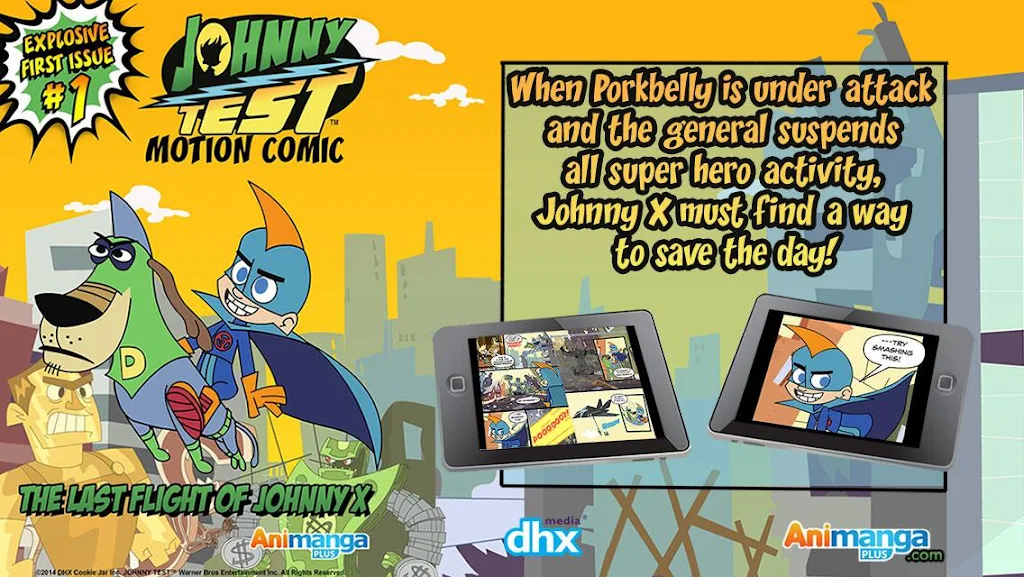 Johnny Test: Johnny X Tangkapan skrin 0
