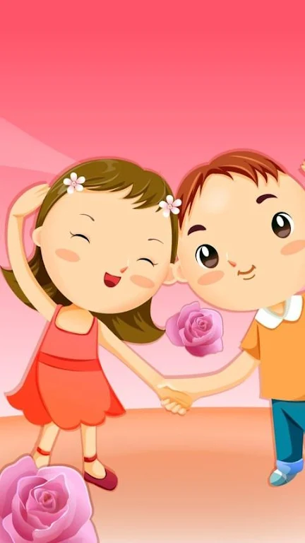 Schermata cartoon love wallpaper 0