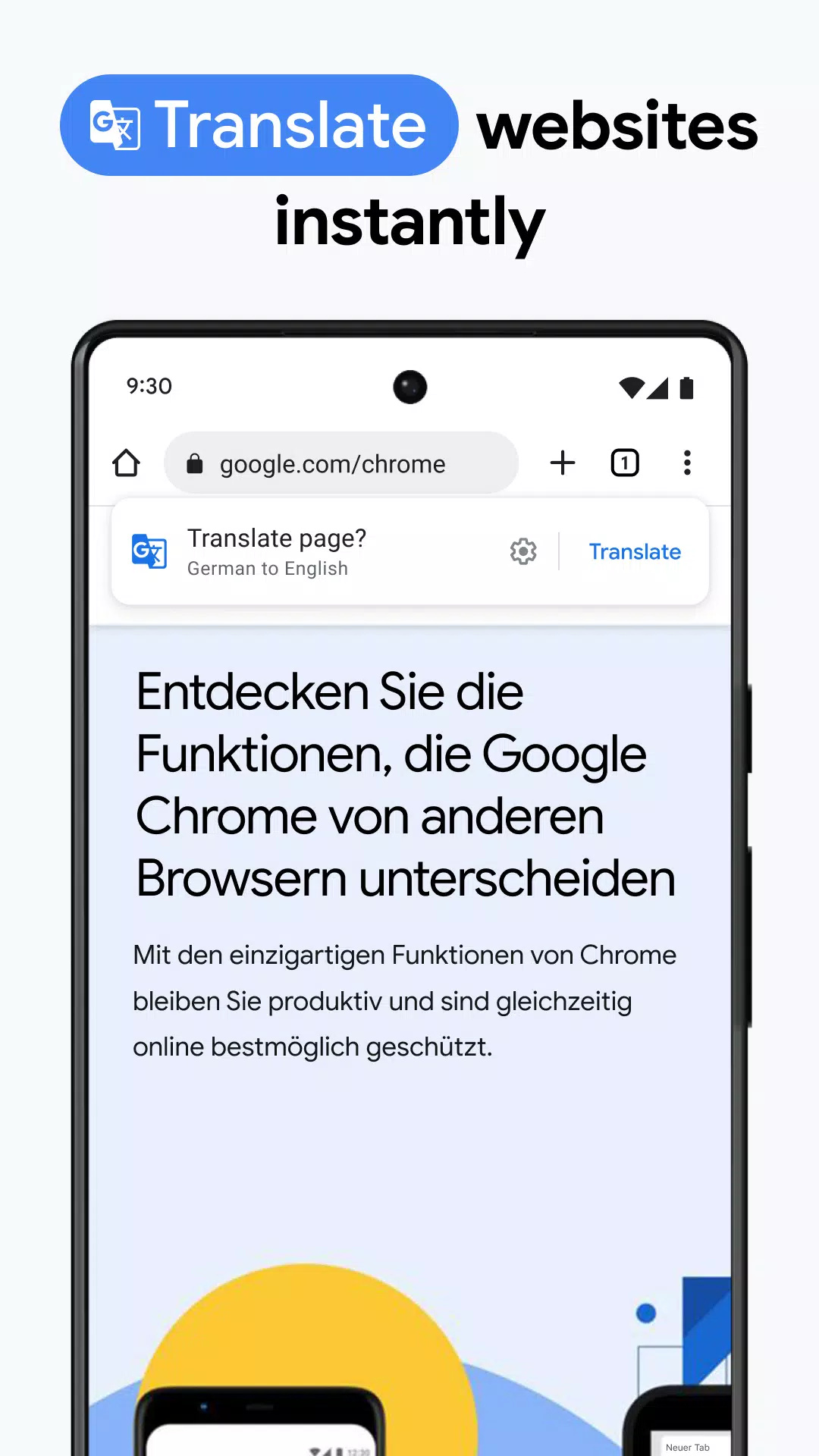 Chrome Beta Capture d'écran 2