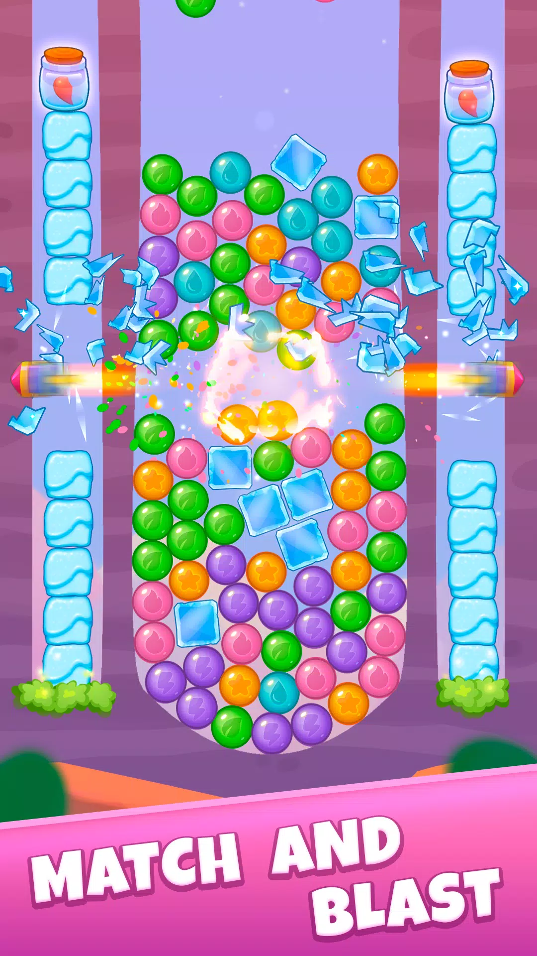 Pop Blast - Match Ball Puzzle Zrzut ekranu 2