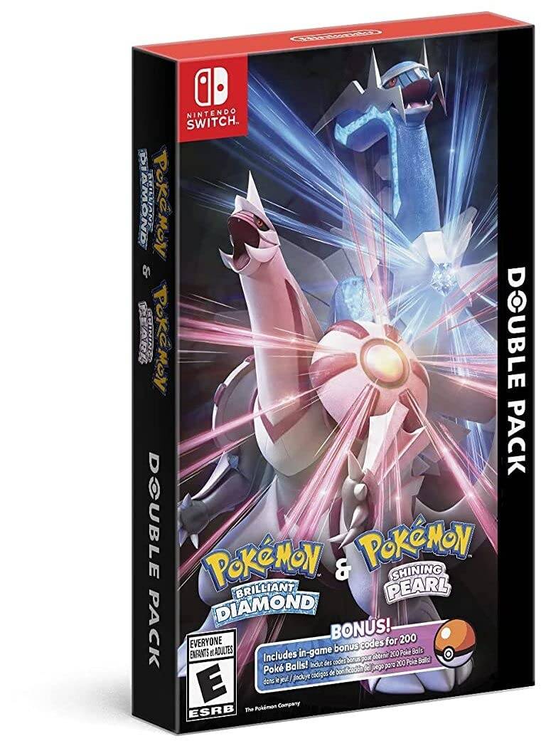 PokémonBrillirl Diamond＆PokémonShining Pearl Double Pack-任天堂開關