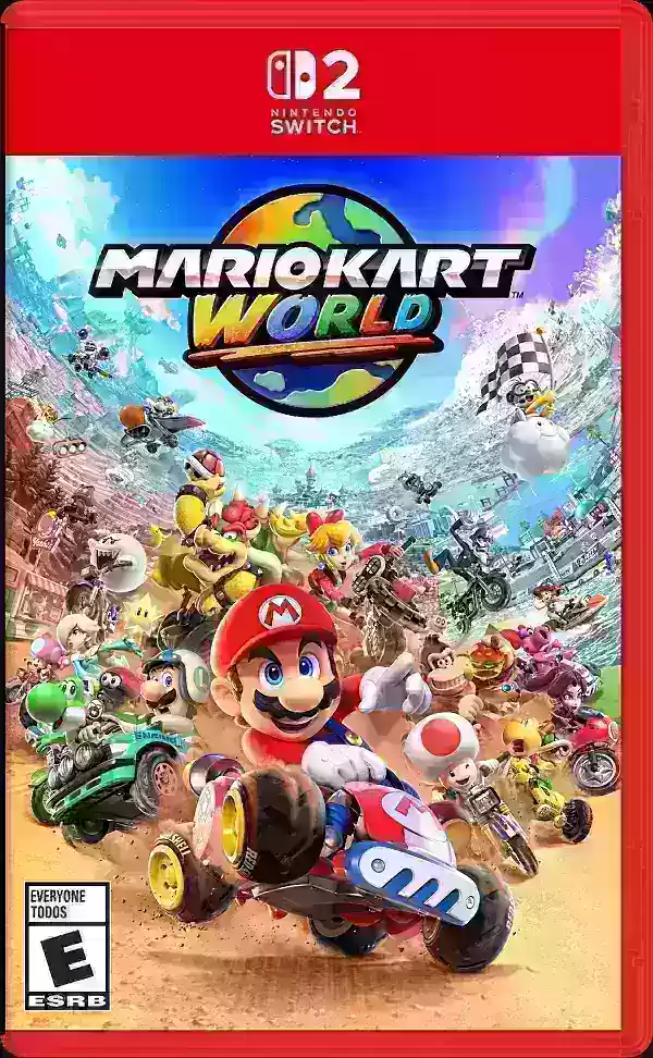 Nintendo Switch 2 Game Boxes