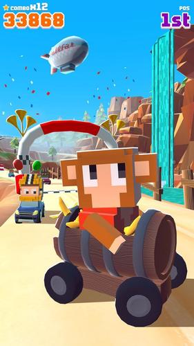 Blocky Racer Capture d'écran 2