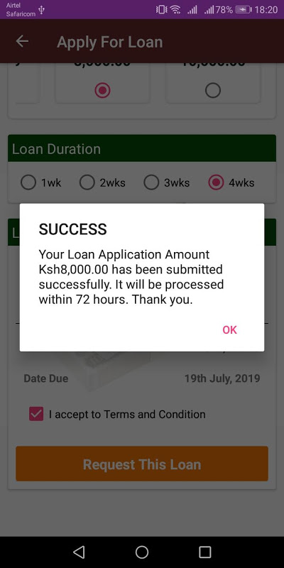 Loans Chap Chap Screenshot 0