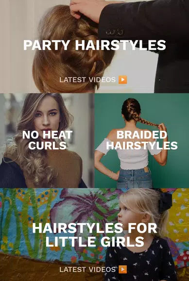 Hairstyles for your face Tangkapan skrin 0