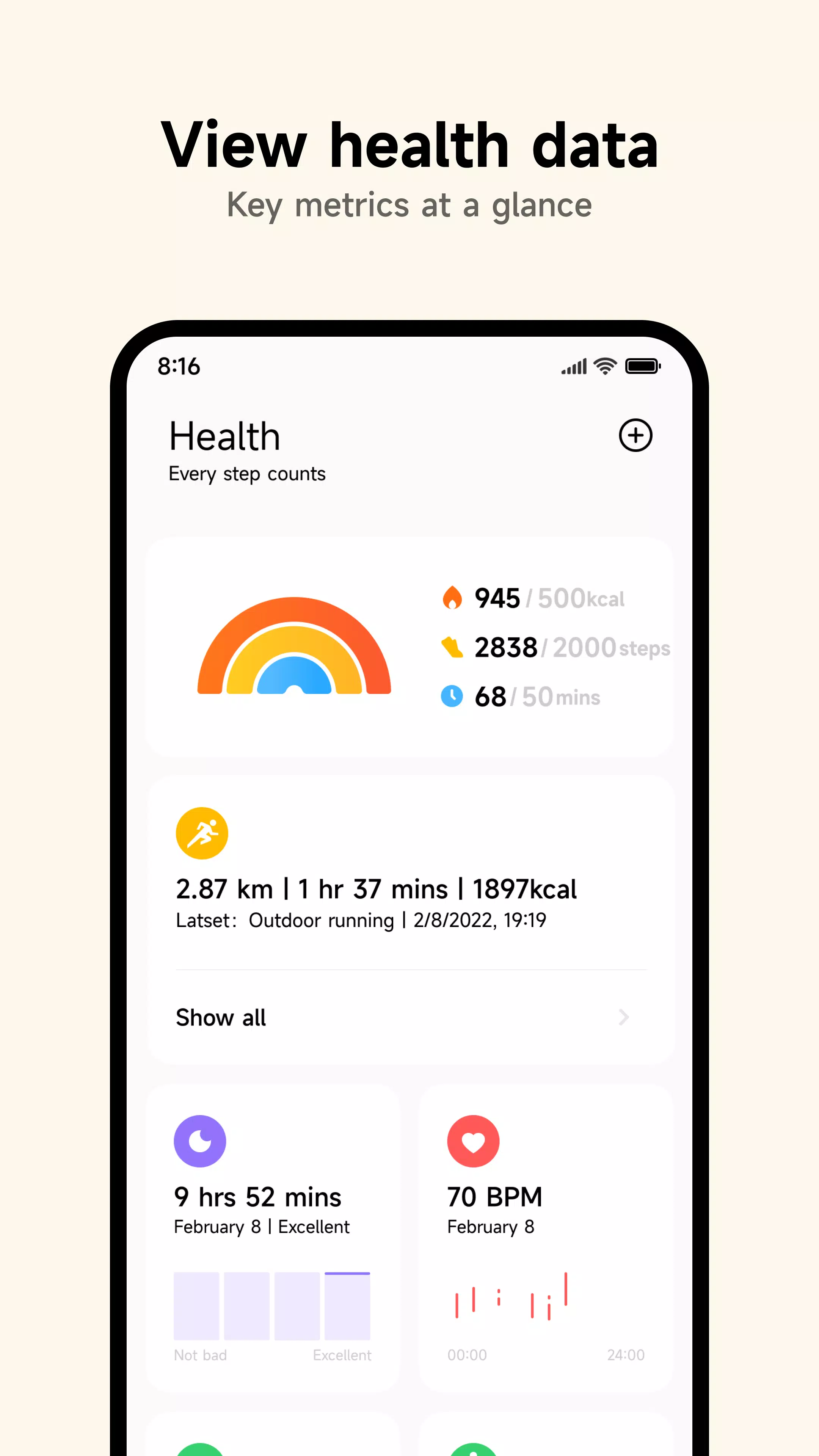 Mi Fitness (Xiaomi Wear)应用截图第0张