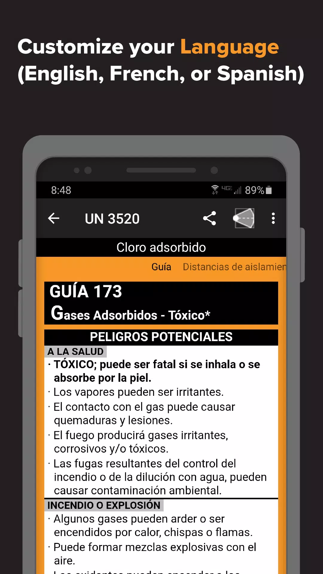 ERG for Android 螢幕截圖 3