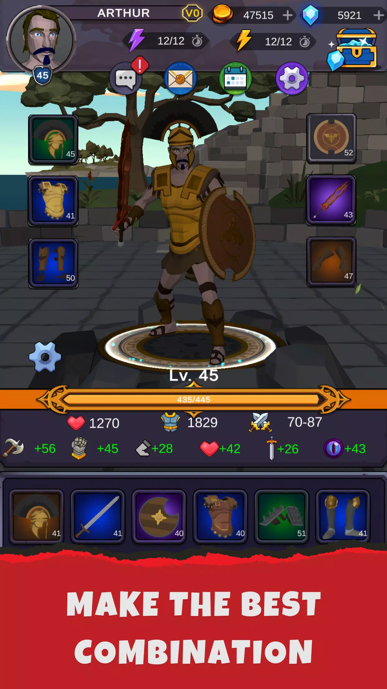 Schermata Masters Of Arena: Sword&Glory 0