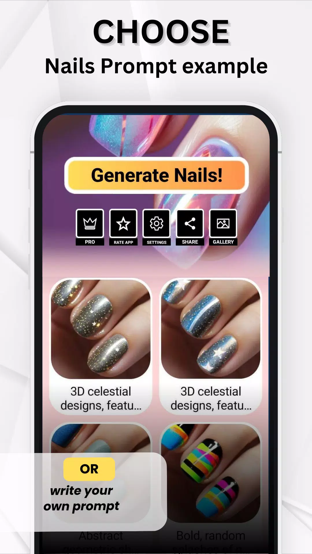 Try Nails-AI Fake Nail Designs Capture d'écran 1