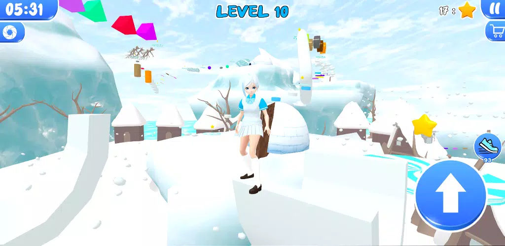 Props Winter Ice Snow Obby Capture d'écran 3