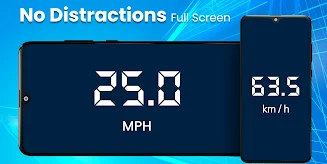 Speedometer GPS HUD - Odometer 스크린샷 2