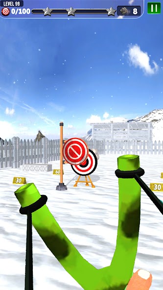 Slingshot Master Catapult Game Mod Captura de tela 1