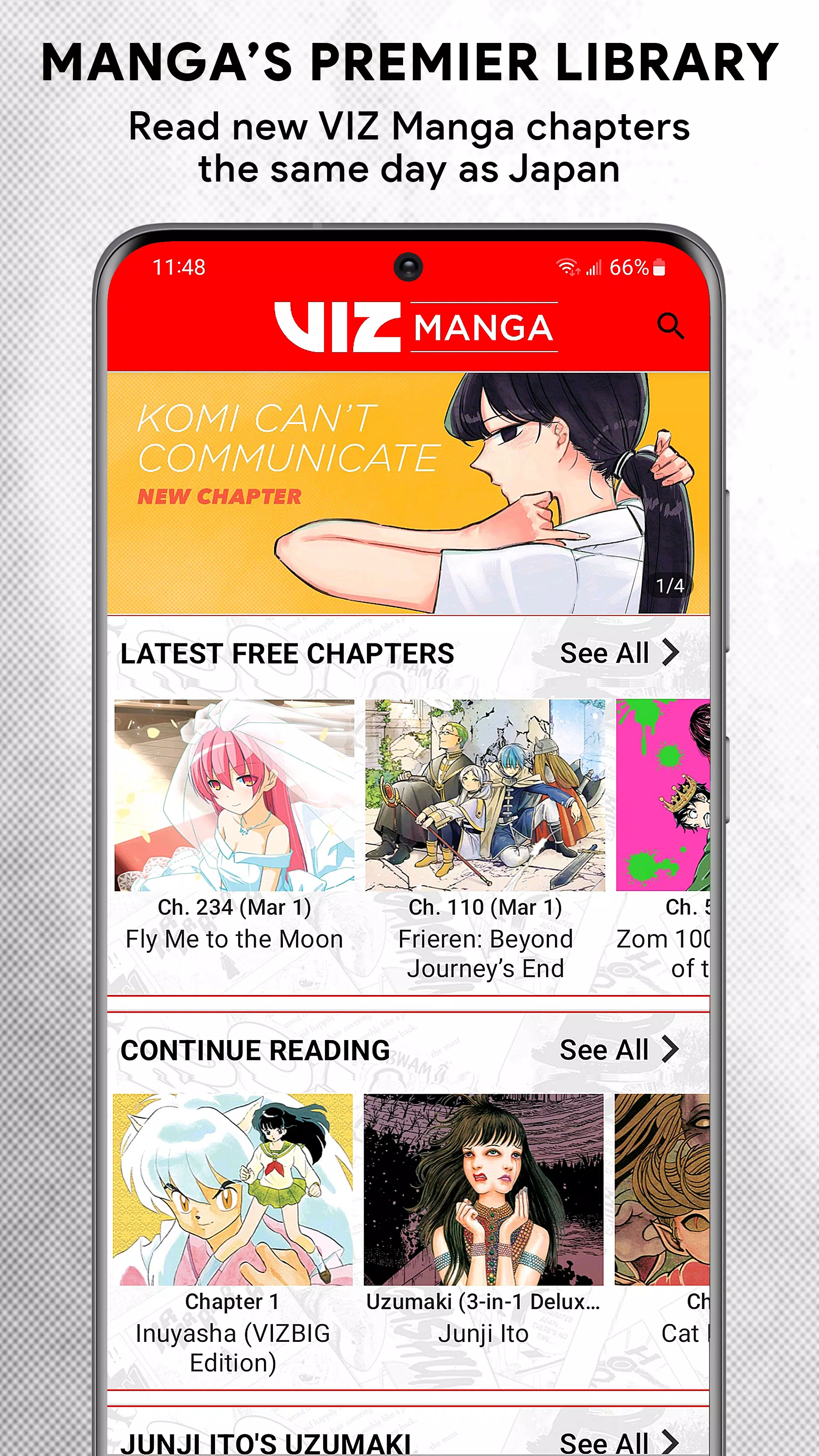 VIZ Manga应用截图第0张