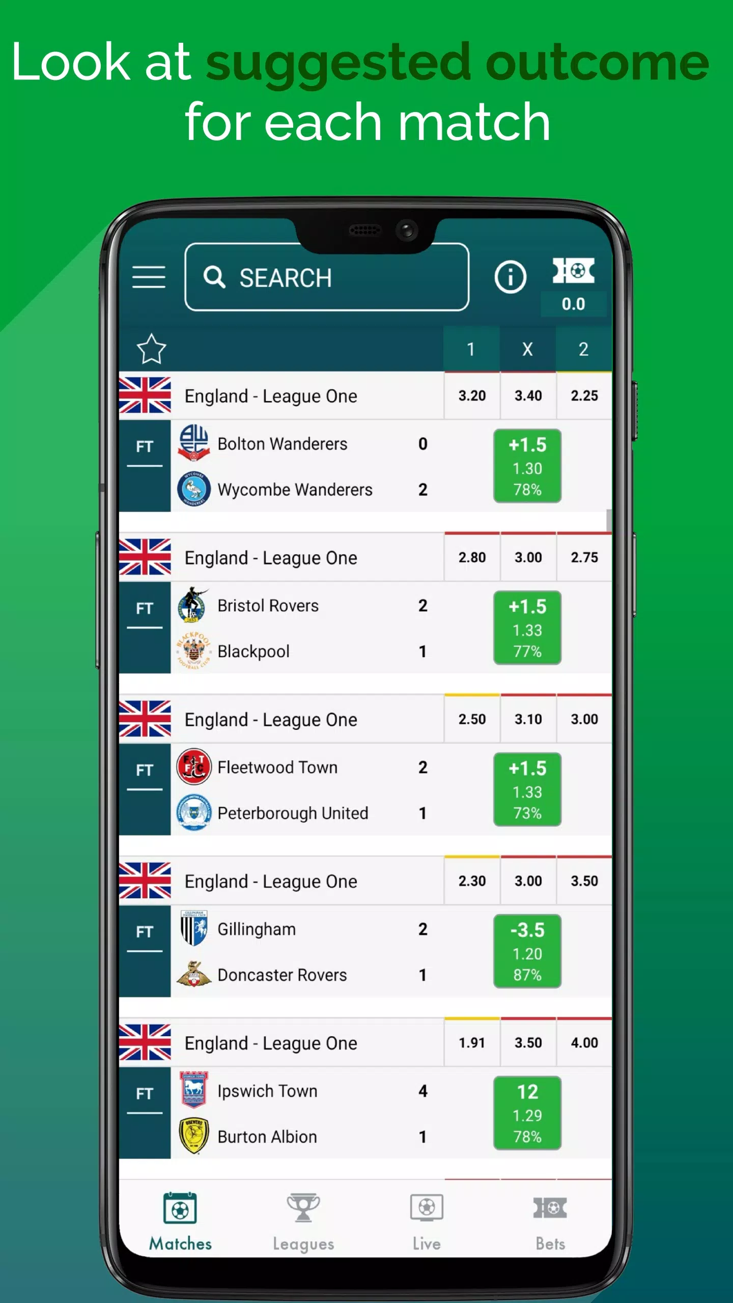 BetMines Betting Predictions Screenshot 0