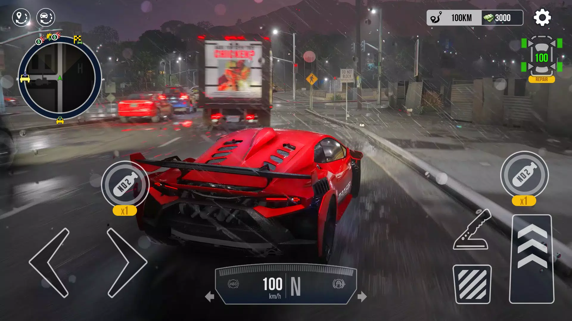 Highway Car Crash Simulator Tangkapan skrin 2