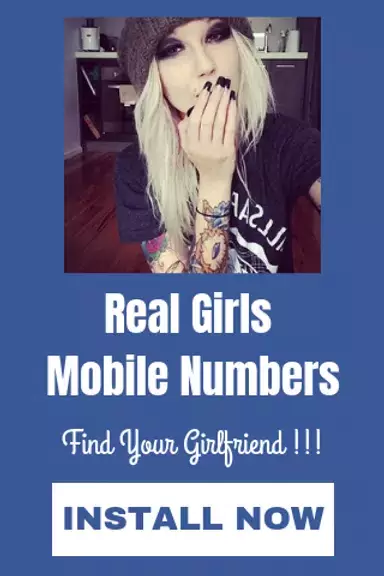 Real Girls Mobile Numbers ဖန်သားပြင်ဓာတ်ပုံ 0