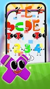 Alphabet Monster Fusion Games Ảnh chụp màn hình 2