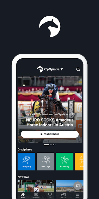 ClipMyHorse.TV & FEI.TV スクリーンショット 0