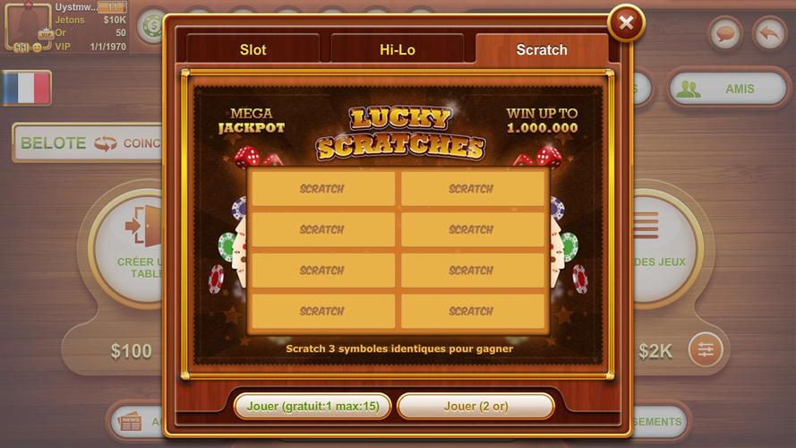 Coinche & Belote Скриншот 3