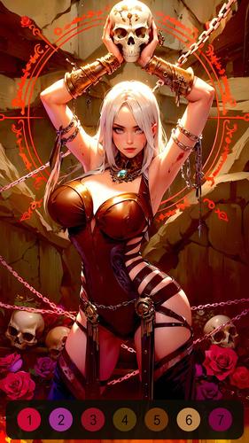 Halloween Witch Coloring Games应用截图第1张