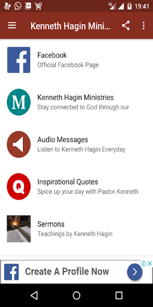 Kenneth Hagin Ministries Screenshot 2