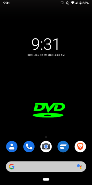 Bouncing DVD Screensaver Live ဖန်သားပြင်ဓာတ်ပုံ 0