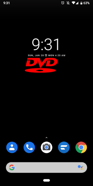 Bouncing DVD Screensaver Live ဖန်သားပြင်ဓာတ်ပုံ 2