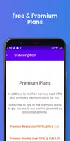 Leaf VPN: stable, unlimited 螢幕截圖 2