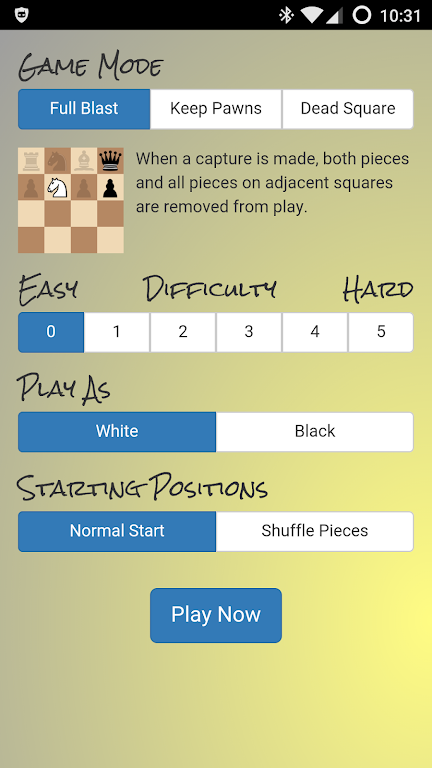 Schermata Nuclear Chess 1