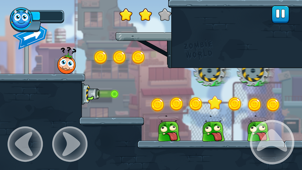 Ball Hero: Zombie city Mod スクリーンショット 3