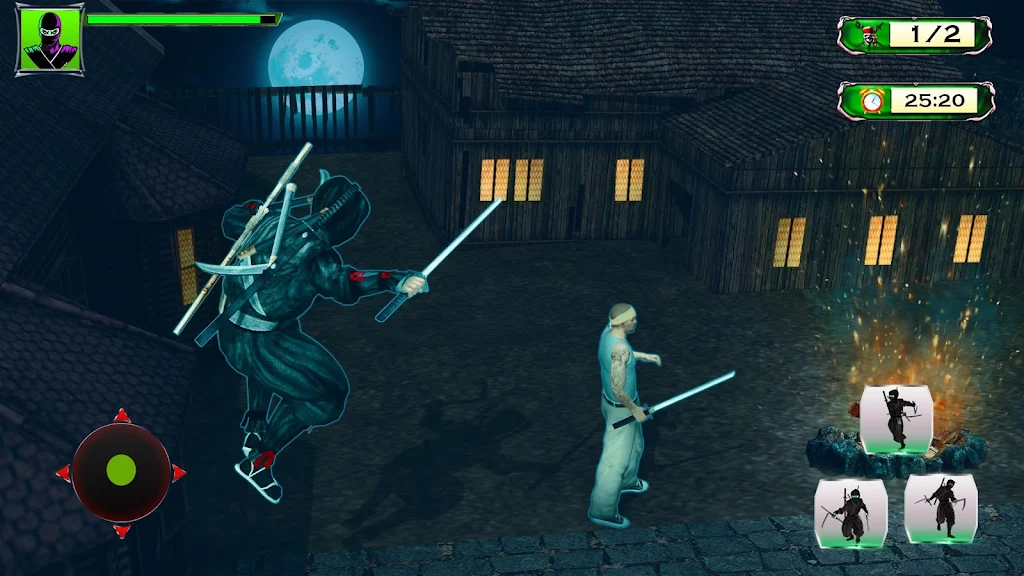 Ninja Hero Assassin Samurai Pirate Fight Shadow Скриншот 0