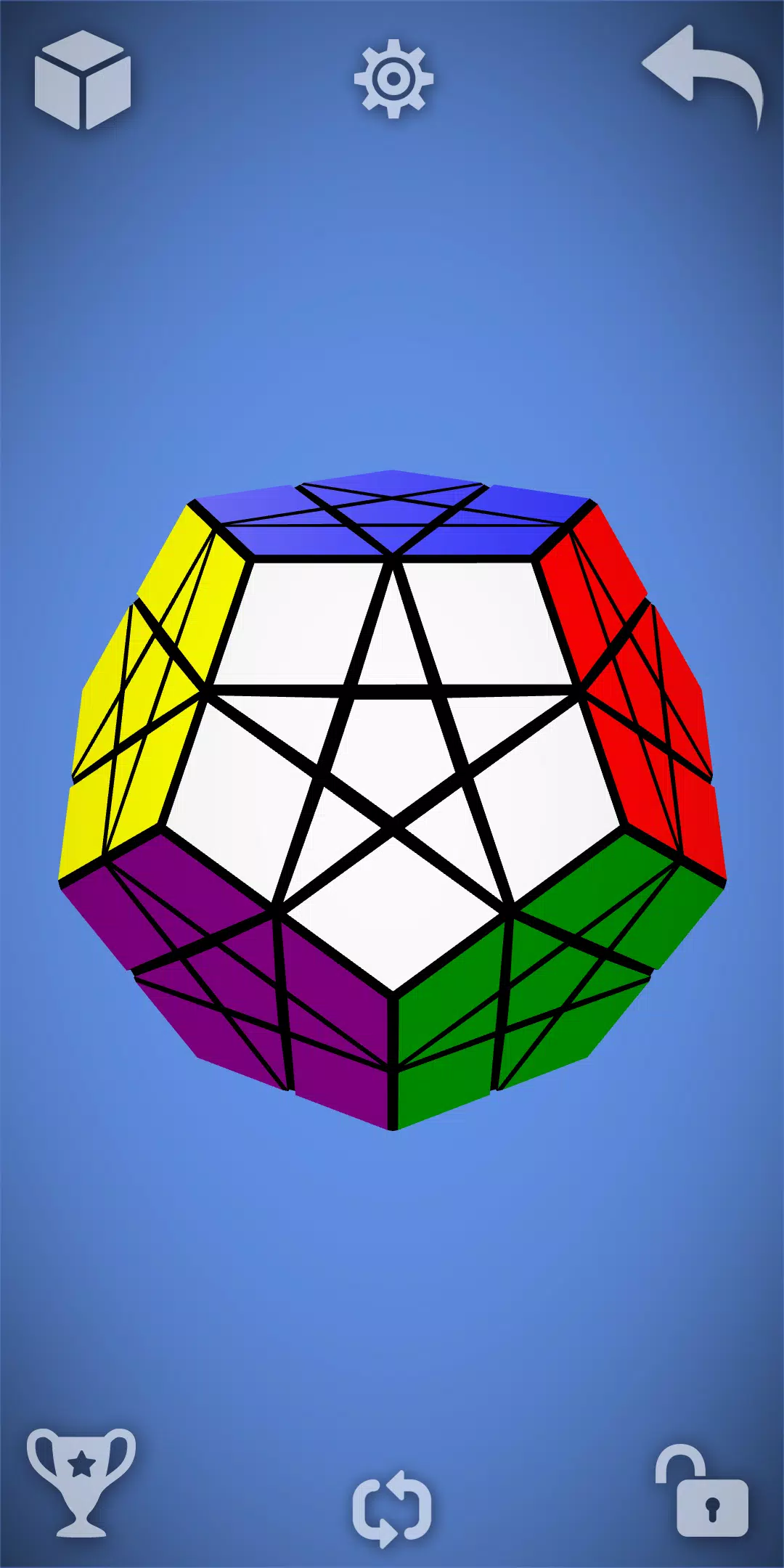 Magic Cube Puzzle 3D ဖန်သားပြင်ဓာတ်ပုံ 2