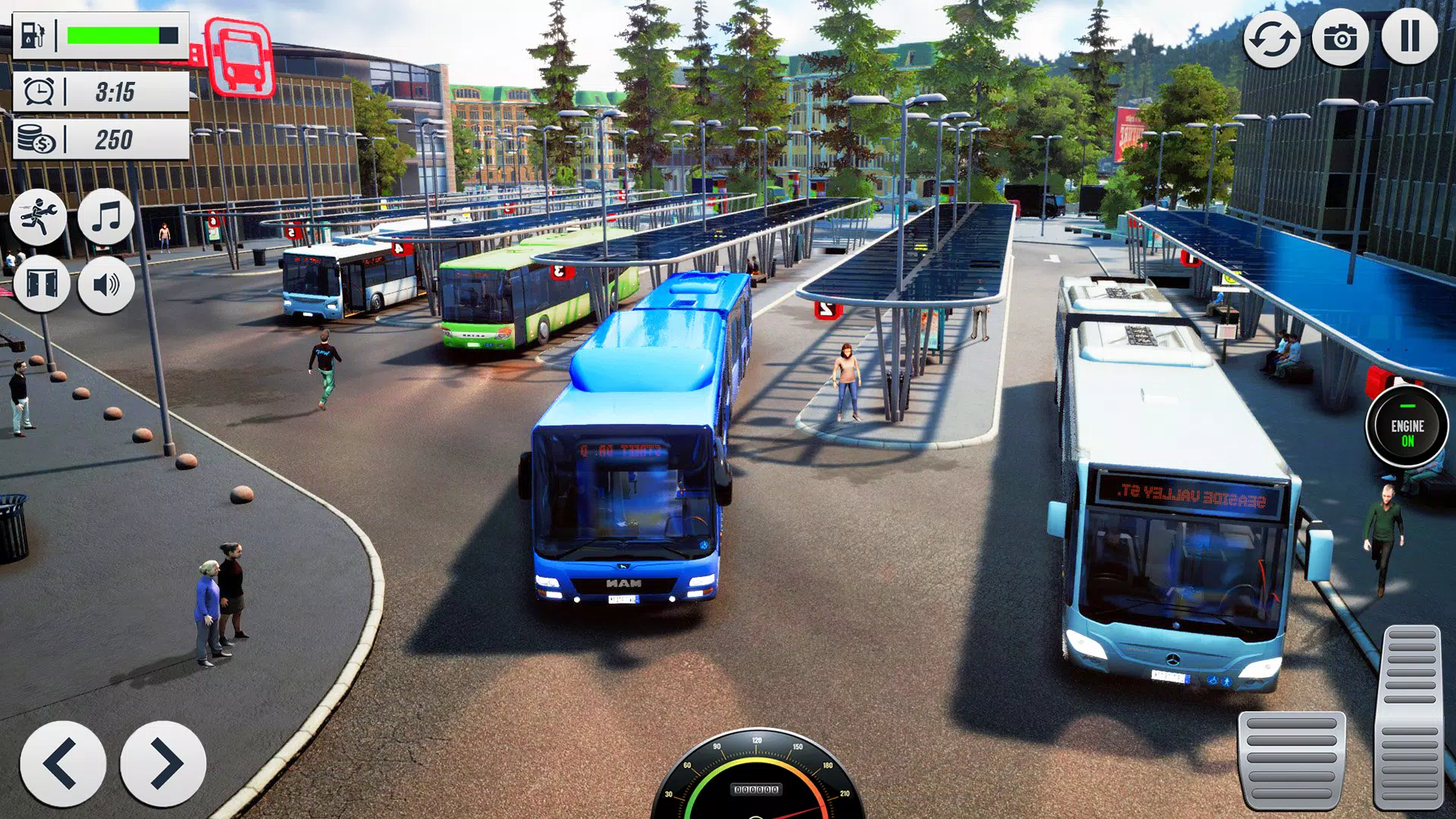 Highway Bus Driving Simulator Screenshot 1