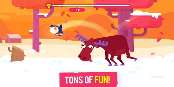 Bouncemasters: Pinguin Spiele 螢幕截圖 1